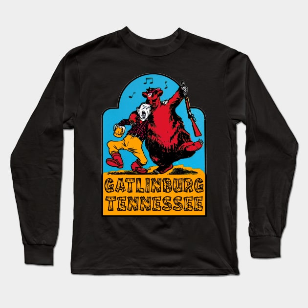 Gatlinburg Tennessee Great Smoky Mountains National Park Smokies Long Sleeve T-Shirt by TravelTime